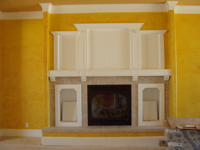 Fireplace in Big Room