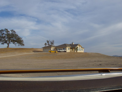 Cars up Driveway