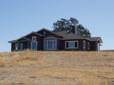 Front of house ready for stucco