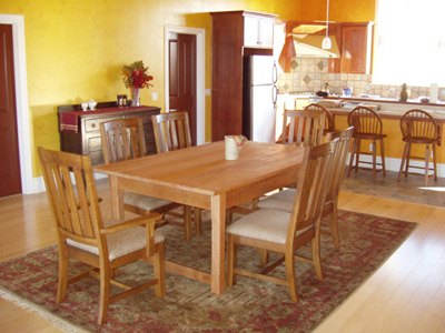 Jeff's Table and the New Rug